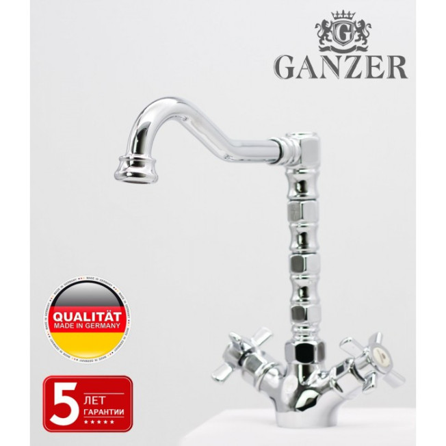 Cмеситель для кухни GANZER OTTO GZ15022 CHROME