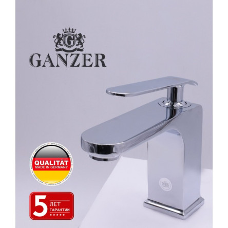 Cмеситель для раковины GANZER GZ26011 CHROME