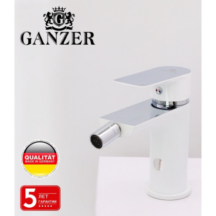 Смеситель для биде GANZER SUSANNE GZ21051F WHITE/CHROME