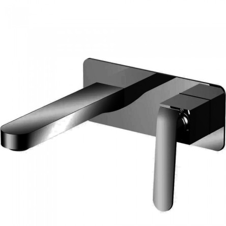 Cмеситель для раковины GANZER GZ26044C BLACK/CHROME