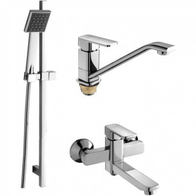 Комплект для ванной комнаты GANZER STEFAN GZ12037 CHROME