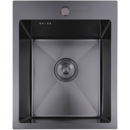 Кухонная мойка с дозатором HANSEN HS40050-C Графит 40х50