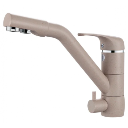 Cмеситель для кухни под фильтр GANZER REIN GZ16026B BEIGE (Код: GZ16026B)