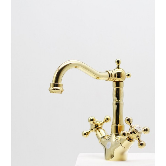 Cмеситель для раковины GANZER KONSTANTIN GZ09012E GOLD