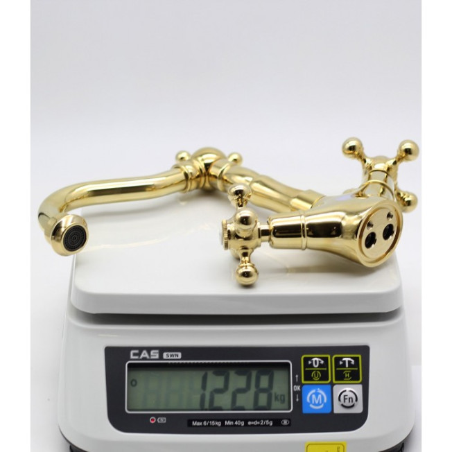 Cмеситель для раковины GANZER KONSTANTIN GZ09012E GOLD