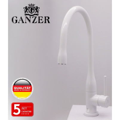 Смеситель для кухни GANZER REIN GZ16035F WHITE