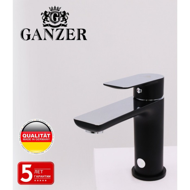 Cмеситель для раковины GANZER SUSANNE GZ21011-С BLACK