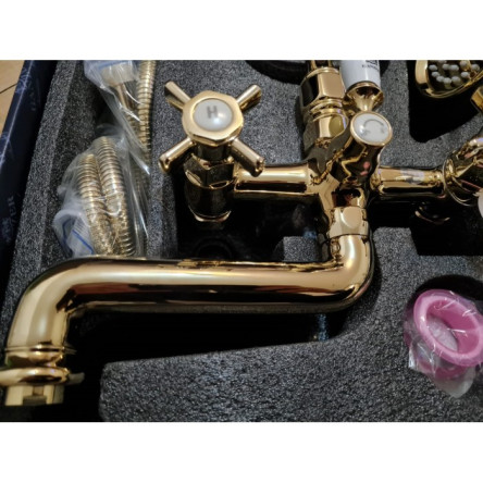 Cмеситель для ванны GANZER GZ15032-E GOLD