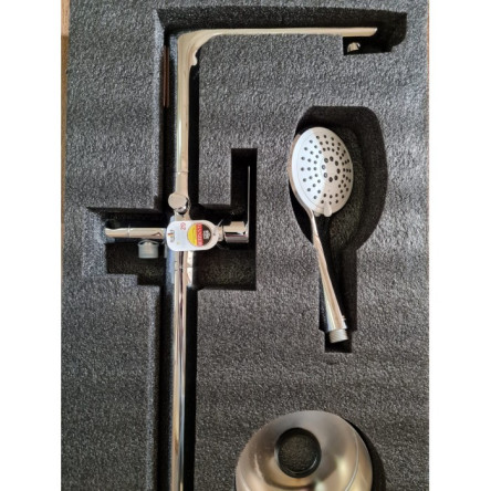 Смеситель для ванны напольный GANZER GZ21081 CHROME