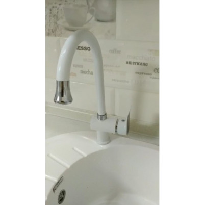 Cмеситель для кухни HANSEN H53003F Белый
