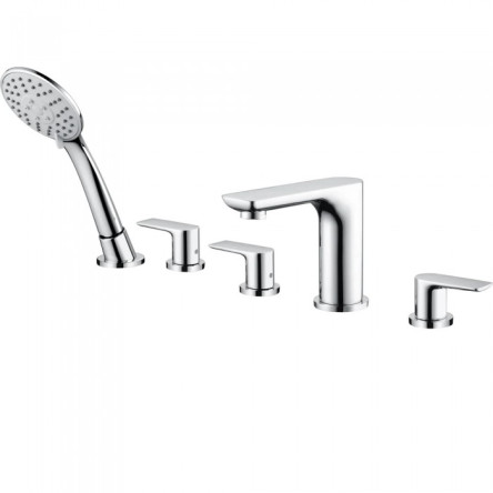 Смеситель на борт ванны GANZER GZ21088 CHROME