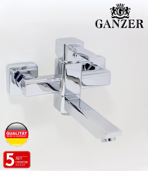 Смеситель од. для ванны ПЕР. ИЗЛИВ "GANZER" 