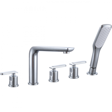 Смеситель на борт ванны GANZER HAIGER GZ52031 CHROME