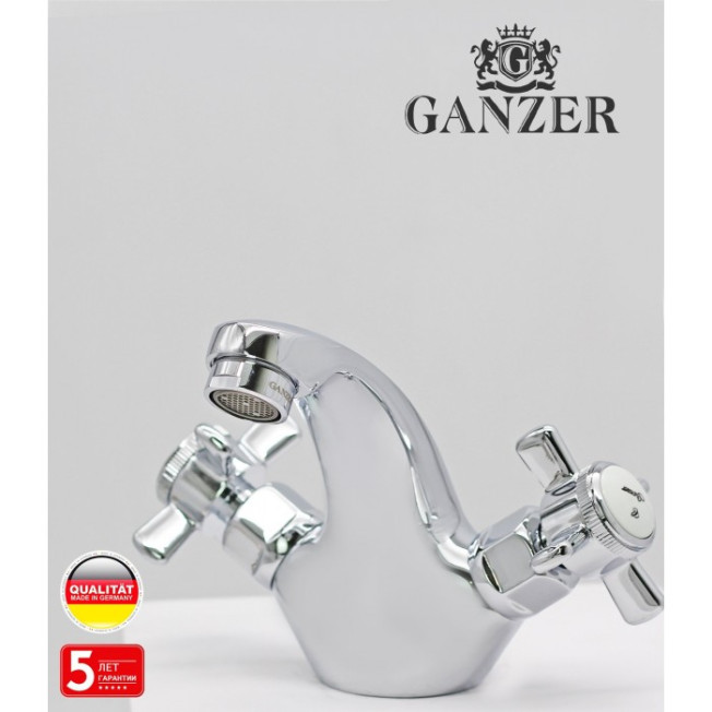 Cмеситель для раковины GANZER OTTO GZ15012 CHROME