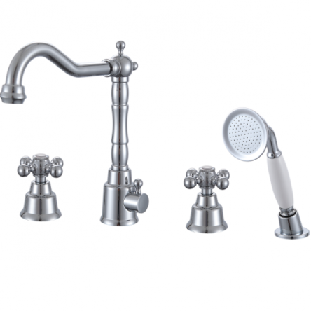 Смеситель на борт ванны GANZER KONSTANTIN GZ09033 CHROME