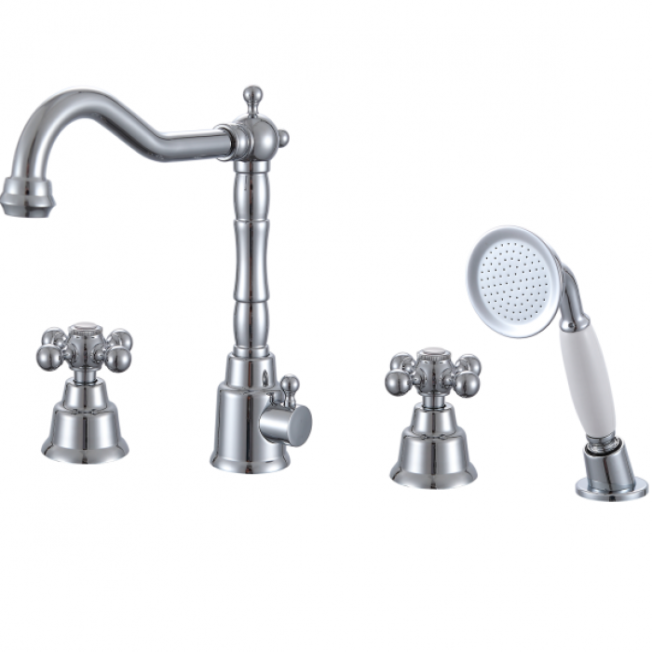 Смеситель на борт ванны GANZER KONSTANTIN GZ09033 CHROME