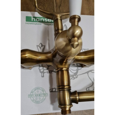 Cмеситель для ванны HANSEN H30077D Бронза