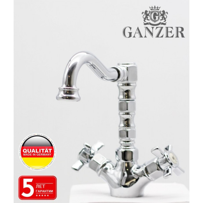 Cмеситель для раковины GANZER OTTO GZ15013 CHROME