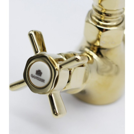 Cмеситель для раковины GANZER OTTO GZ15013-E GOLD
