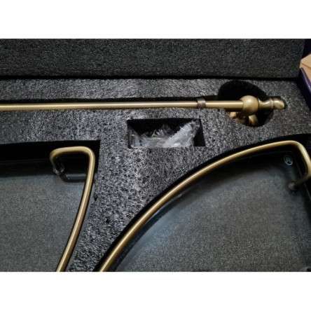 Полка угловая GANZER GZ31082D BRONZE