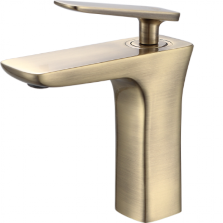 Cмеситель для раковины GANZER SERENITY GZ51011D BRONZE