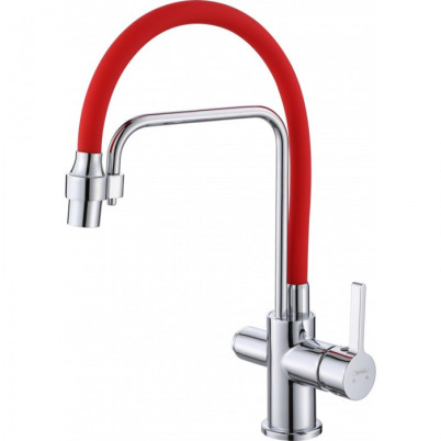 Смеситель для кухни с гибким изливом HANSEN H15088S Хром