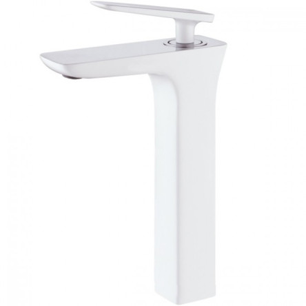 Cмеситель для раковины GANZER SERENITY GZ51012F Белый, хром