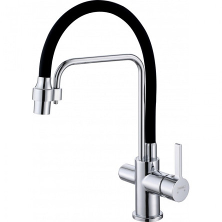 Смеситель для кухни с гибким изливом HANSEN H15088C Хром (Код: HL15088-C)