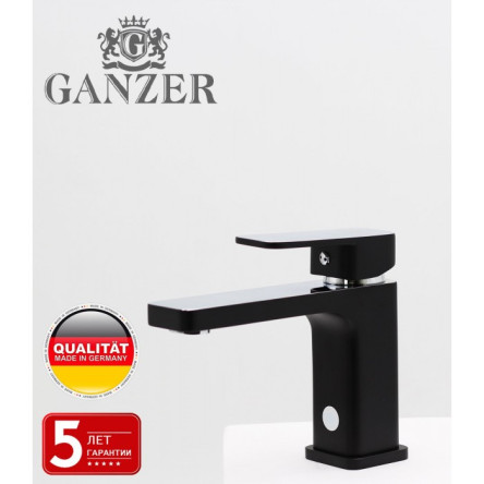 Cмеситель для раковины GANZER STEFAN GZ12014C CHROME\BLACK