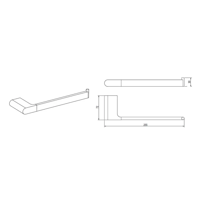 Полотенцедержатель Vieir V5412C