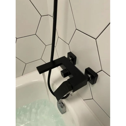 Набор для ванны 3 в 1 HANSEN H91304-C Черный матовый
