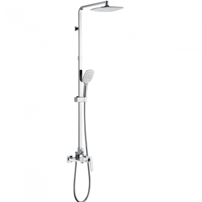 Душевая система GANZER GZ26061F Хром\Белый