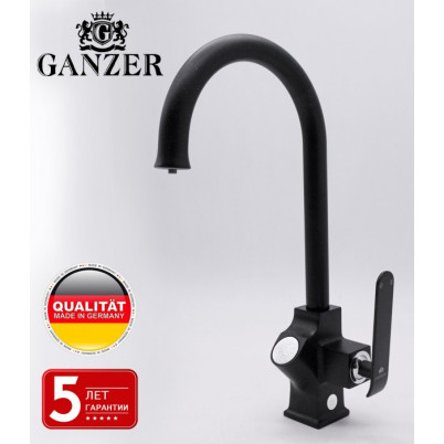 Cмеситель для кухни под фильтр GANZER GZ26025C BLACK
