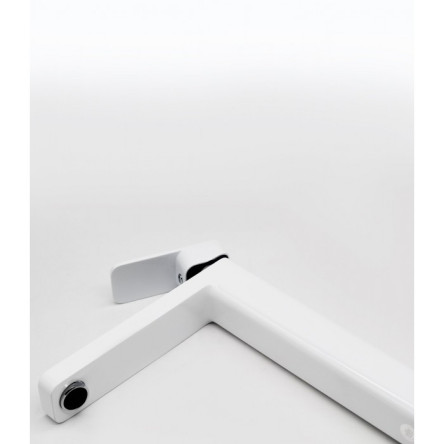 Cмеситель для раковины GANZER STEFAN GZ12016F CHROME\WHITE