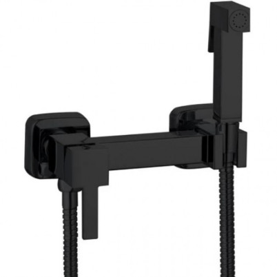 Смеситель для душа с гигиеническим набором GANZER GZ12201C-SET BLACK