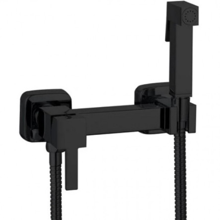 Смеситель для душа с гигиеническим набором GANZER GZ12201C-SET BLACK
