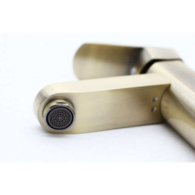 Cмеситель для раковины GANZER BOLDER GZ06011D BRONZE