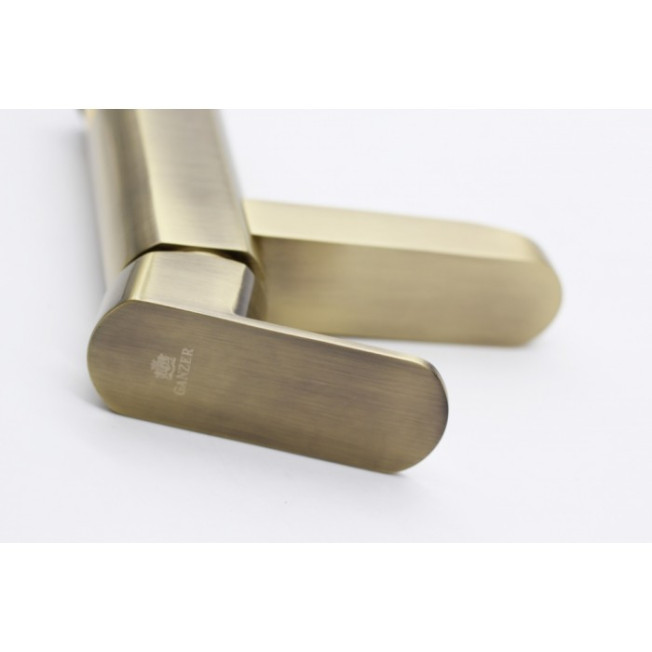 Cмеситель для раковины GANZER BOLDER GZ06011D BRONZE