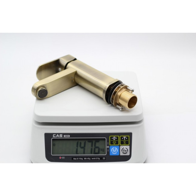 Cмеситель для раковины GANZER BOLDER GZ06011D BRONZE