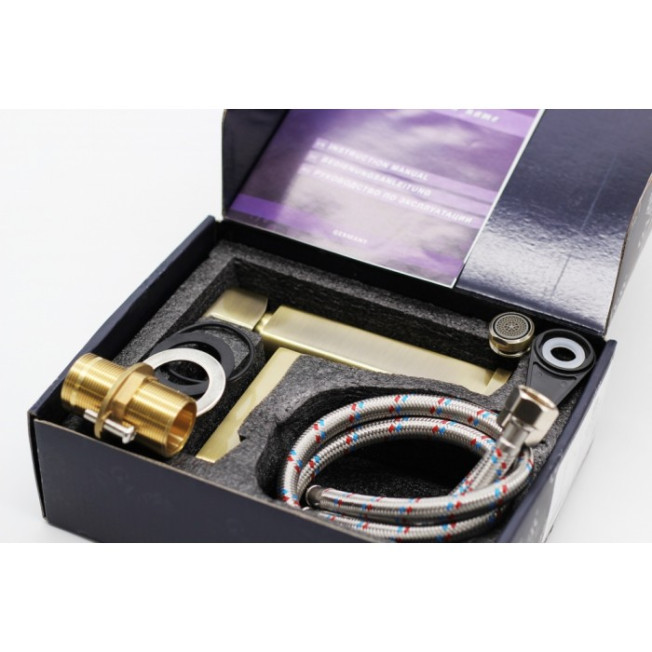 Cмеситель для раковины GANZER BOLDER GZ06011D BRONZE