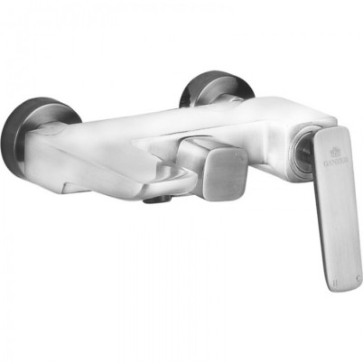 Cмеситель для ванны GANZER SERENITY GZ51032F WHITE\CHROME