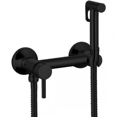 Смеситель для душа с гигиеническим набором GANZER GZ12202C-SET BLACK