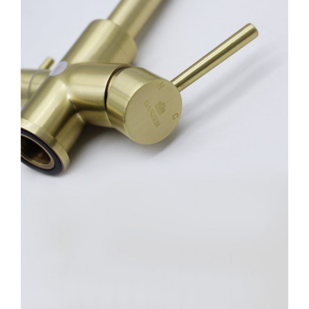 Cмеситель для кухни под фильтр GANZER REIN GZ16025D BRONZE