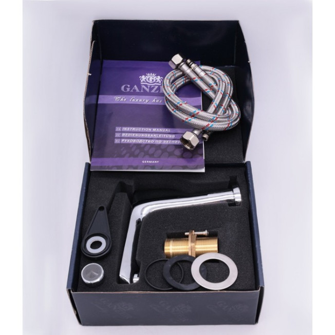 Cмеситель для раковины GANZER VILDA GZ20011 CHROME