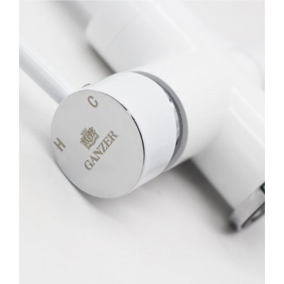 Cмеситель для кухни под фильтр GANZER REIN GZ16025F WHITE