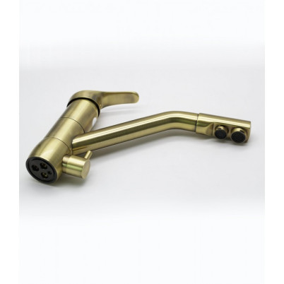 Cмеситель для кухни под фильтр GANZER REIN GZ16026D BRONZE