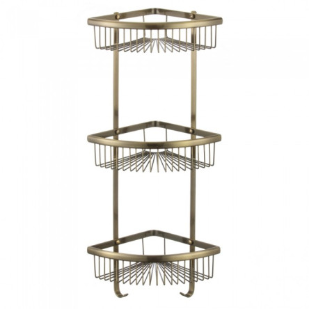 Полка угловая GANZER GZ30063D BRONZE