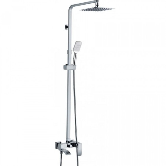 Душевая система с верхним душем HANSEN H33044 Хром