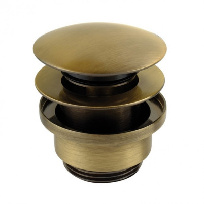 Донный клапан для раковины GANZER F-09D BRONZE