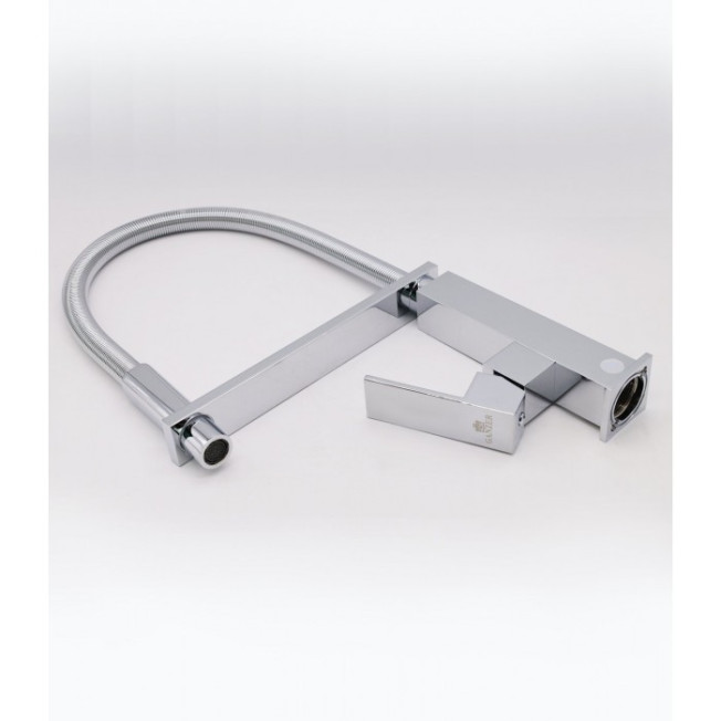 Смеситель с гибким изливом GANZER REIN GZ16037 CHROME